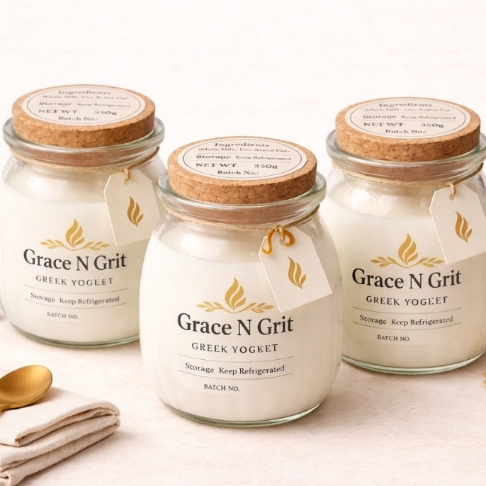 Grace N Grit Yogurt and Drinks E-Commerce